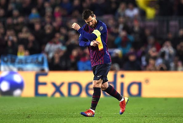 Lionel Messi's Barcelona face Olympique Lyonnais in their Round of 16 tie